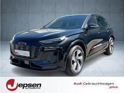 Gebraucht Audi Q6 e-tron S-Line 225 kW (306 PS) 2025 Schwarz (mythosschwarz) SUV