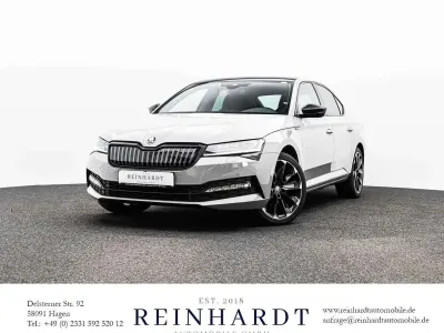 Gebraucht Skoda Superb SportLine 218 PS (160 kW) 2023 Steelgrau Limousine