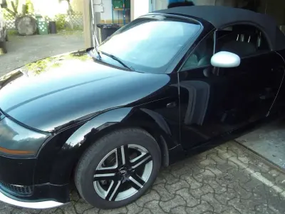 Gebraucht Audi TT Roadster 150 PS (110 kW) 2002 Schwarz Cabrio