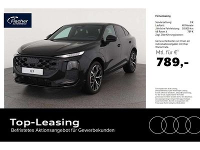 Neu Audi Q3 Sportback Sport 272 PS (200 kW) 2026 Mythosschwarz metallic SUV