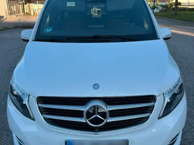 Gebraucht Mercedes V250 190 PS (139 kW) 2016 Weiß Van / Kleinbus