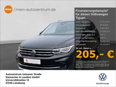 Gebraucht VW Tiguan Elegance 245 PS (180 kW) 2022 Deep black perleffekt SUV
