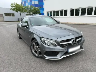 Gebraucht Mercedes C180 AMG line 156 PS (114 kW) 2016 Grau Coupé