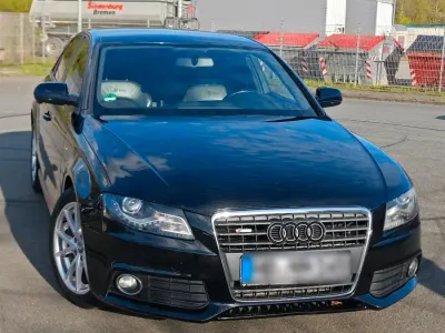 Gebraucht Audi A4 S-Line 2010 Schwarz Limousine