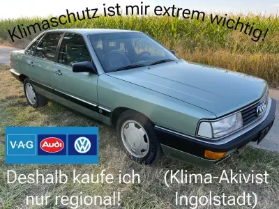 Gebraucht Audi 200 182 PS (133 kW) 1985 Grün Limousine