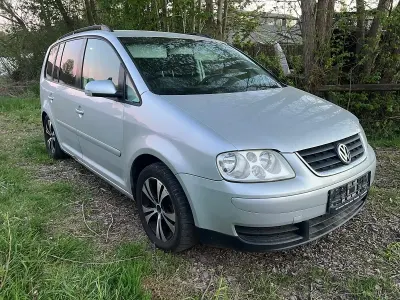 Brugt VW Touran 105 HK (77 kW) 2004 Sølv MPV