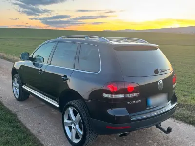 Gebraucht VW Touareg Individual 2007 Schwarz SUV
