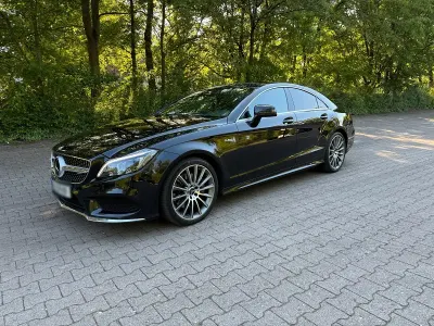 Brugt Mercedes CLS350 AMG line 252 HK (185 kW) 2014 Sort Coupe