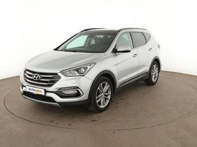 Gebraucht Hyundai Santa Fe Premium 200 PS (147 kW) 2016 Grau SUV
