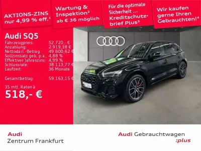 Brugt Audi SQ5 Ambiente 341 HK (250 kW) 2023 Sort SUV