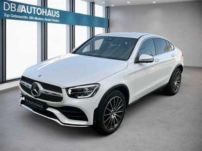 Gebraucht Mercedes GLC300 AMG line 245 PS (180 kW) 2023 Weiß Coupé