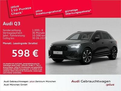 Gebraucht Audi Q3 S-Line 150 PS (110 kW) 2025 Schwarz SUV