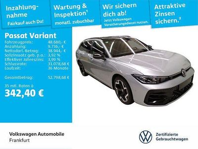 Second-hand VW Passat R-line 265 CP (194 kW) 2025 Argintiu Break