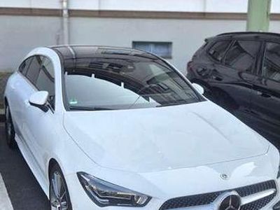 Gebraucht Mercedes CLA200 Shooting Brake AMG line 163 PS (119 kW) 2020 Weiß Kombi