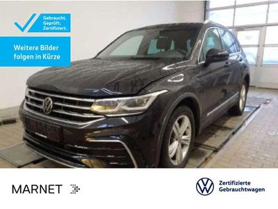 Deep black perleffekt Gebraucht 2022 VW Tiguan R-line SUV | 29.490 € (Guter Preis)