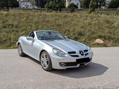 Usata Mercedes SLK200 184 CV (135 kW) 2010 Argento Cabrio