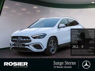 Brugt Mercedes GLA180 Advanced Plus 136 HK (100 kW) 2025 Hvid SUV
