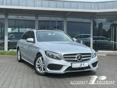 Gebraucht Mercedes C200 AMG 184 PS (135 kW) 2018 Iridiumsilber Kombi