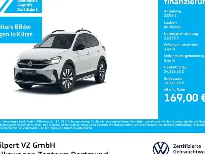 Gebraucht VW Taigo Goal 150 PS (110 kW) 2025 Weiß SUV