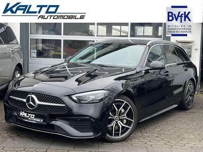 Gebraucht Mercedes C220 AMG line 200 PS (147 kW) 2022 Schwarz Limousine
