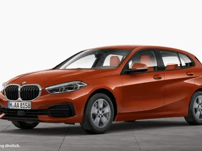 Gebraucht BMW 118 Sport Line 136 PS (100 kW) 2022 Orange Kleinwagen