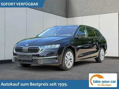 Neu Skoda Octavia Selection 150 PS (110 kW) 2026 Schwarz Kombi