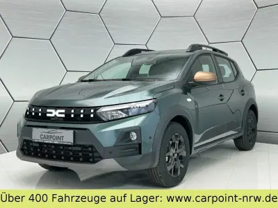 Neu Dacia Sandero Extreme 122 PS (89 kW) 2026 Grün Limousine