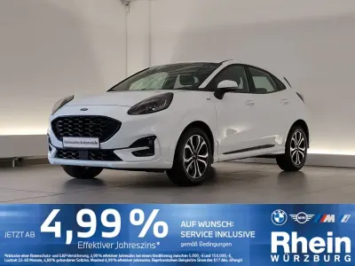 Gebraucht Ford Puma ST-Line 125 PS (91 kW) 2023 Frozen white SUV