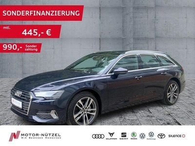 Firmamentblau metallic Gebraucht 2021 Audi A6 Ambiente Kombi | 30.950 € (Superpreis)