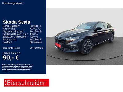 Gebraucht Skoda Scala Tour 116 PS (85 kW) 2025 Schwarz Kleinwagen