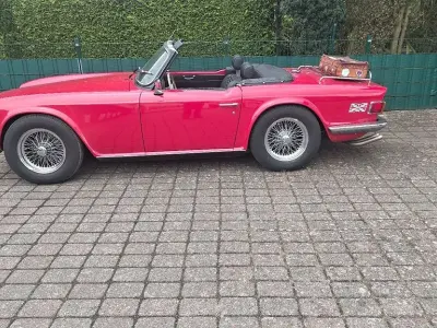 Gebraucht Triumph TR6 95 PS (69 kW) 1970 Rot Cabrio