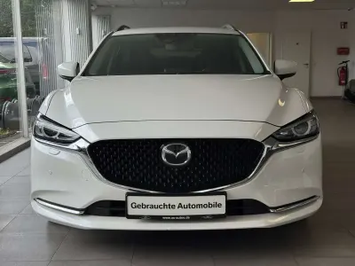 Gebraucht Mazda 6 Exclusive-Line 165 PS (121 kW) 2018 Weiß Kombi