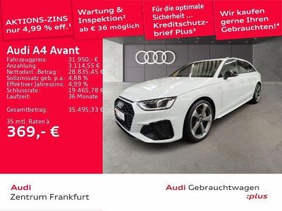 Weiß Gebraucht 2021 Audi A4 S-Line Kombi | 31.950 € (Etwas zu teuer)
