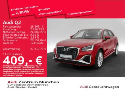 Usata Audi Q2 S-Line 150 CV (110 kW) 2023 Rosso SUV