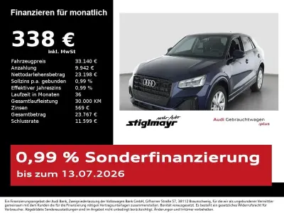 Gebraucht Audi Q2 Advanced Plus 150 PS (110 kW) 2025 Navarrablau metallic SUV