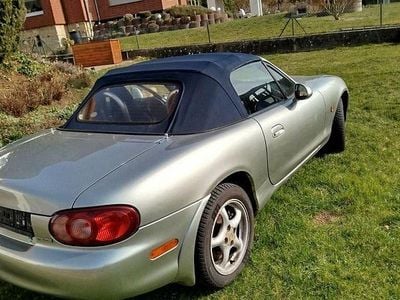 Gebraucht Mazda MX5 110 PS (80 kW) 2003 Silber Cabrio
