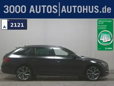 Gebraucht Skoda Superb SportLine 200 PS (147 kW) 2021 Schwarz Kombi