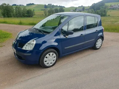 Gebraucht Renault Modus 90 PS (66 kW) 2007 Blau Van / Kleinbus