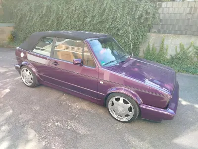 Gebraucht VW Golf Cabriolet Edition 98 PS (72 kW) 1993 Violet Cabrio