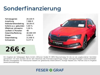 Gebraucht Skoda Superb Premium Edition 200 PS (147 kW) 2022 Velvetrot premium metallic Kombi