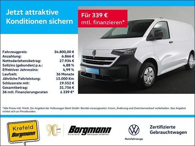 Gebraucht VW Transporter 110 PS (80 kW) 2025 Clear white Van