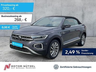 Usata VW T-Roc Cabriolet Goal 150 CV (110 kW) 2025 Grigio Cabrio