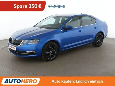 Gebraucht Skoda Octavia Style 116 PS (85 kW) 2019 Blau Limousine