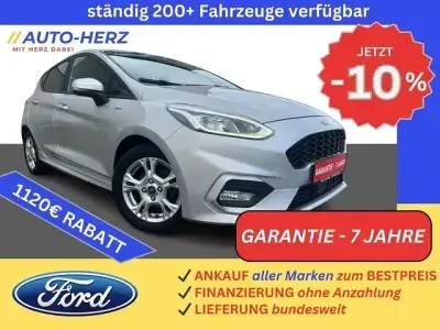 Używany Ford Fiesta ST-Line 140 KM (102 kW) 2020 Srebrny Hatchback