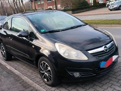 Gebraucht Opel Corsa Edition 60 PS (44 kW) 2007 Schwarz Kleinwagen
