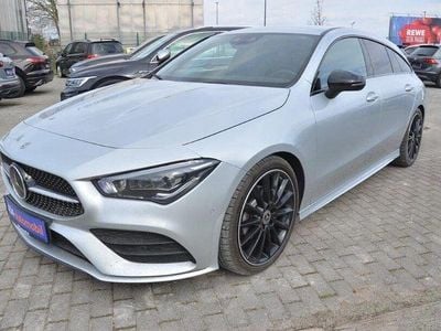 Gebraucht Mercedes CLA200 AMG line 150 PS (110 kW) 2021 Silber Kombi