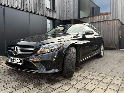 Usata Mercedes C200 Avantgarde 184 CV (135 kW) 2019 Nero Berlina