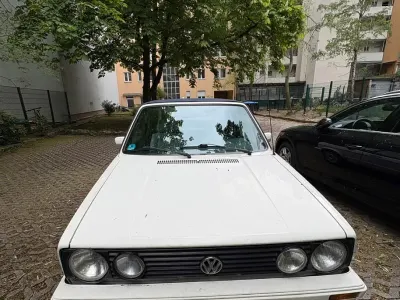 Gebraucht VW Golf Cabriolet 1987 Weiß Cabrio