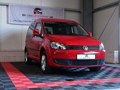 Gebraucht VW Caddy 86 PS (63 kW) 2013 Rot Van / Kleinbus