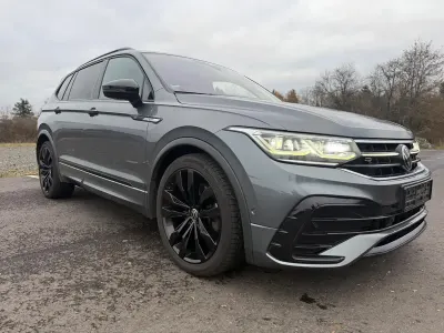 Gebraucht VW Tiguan Allspace R-line 200 PS (147 kW) 2022 Grau SUV